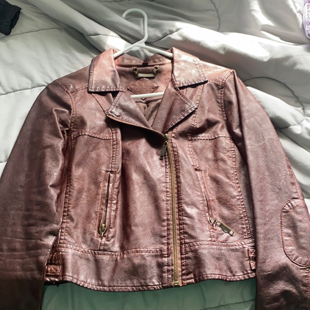 Leather jacket